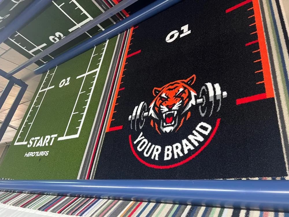 Custom branded track