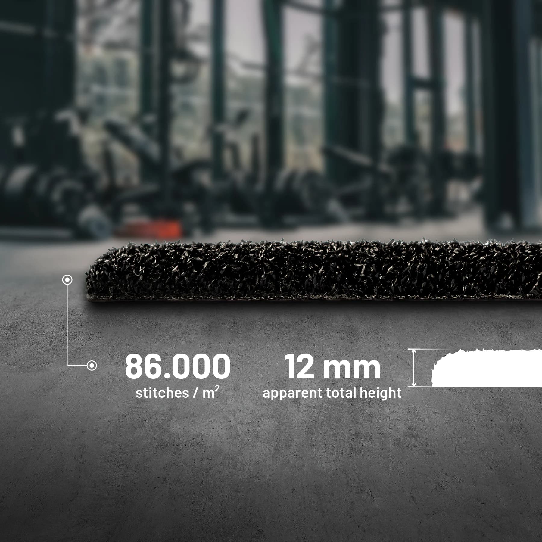 Valhalla One — 86.000 punti/m² di densità e 12 mm di altezza visibile