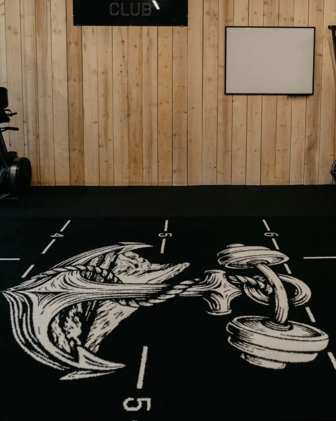 pista crossfit logo personalizzato la ciotat